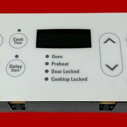 Part # 316557245 | 316418307 | Kenmore Oven Control Board (overlay good - White)