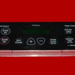 Part # WB27T10816 | 191D3776P007 | GE Oven Control Board (overlay fair - Black)