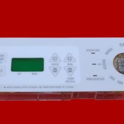 Part # WB27T10231 | 191D2818P003 | GE Oven Control Board (overlay fair - White)