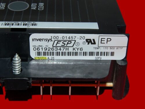 Part # WPW10114371 | 9762203 | Whirlpool Oven Control Board (overlay fair - Black)