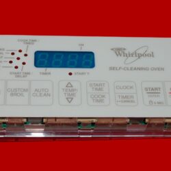 Part # WP6610454 | 6610314 | 8522493 | Whirlpool Oven Control Board (overlay fair - Bisque)