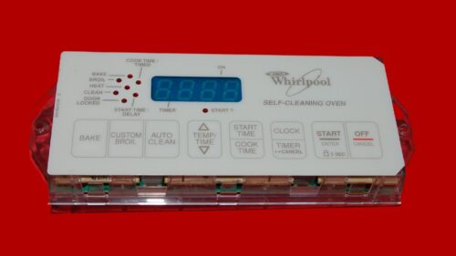 Part # WP6610454 | 6610314 | 8522493 | Whirlpool Oven Control Board (overlay fair - Bisque)