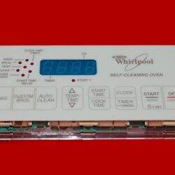 Part # WP6610454 | 6610314 | 8522493 | Whirlpool Oven Control Board (overlay fair - Bisque)