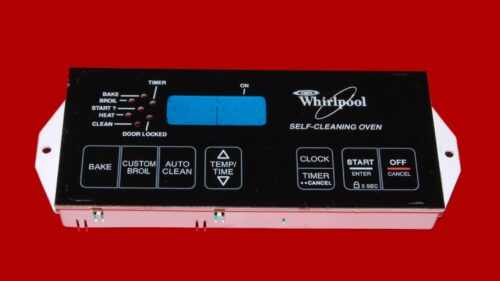 Part # 8522474 | 6610310 | Whirlpool Oven Control Board (overlay fair - Black)