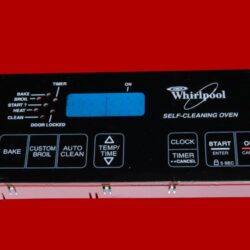 Part # 8522474 | 6610310 | Whirlpool Oven Control Board (overlay fair - Black)
