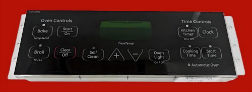 Part # WB27T10816 | 191D3776P007 | GE Oven Control Board (overlay fair - Black)