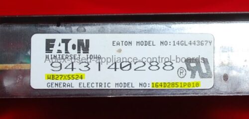 Part # WB27X5524, 164D2851P010 - GE Oven Electronic Control Board (used, very good)