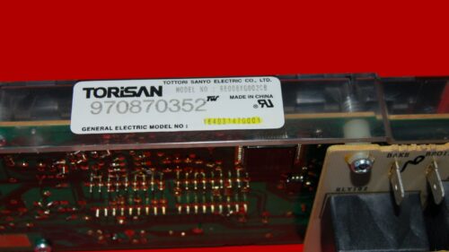 Part # 164D3147G001 | GE Oven Control Board (overlay fair - Black)