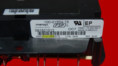 Part # W10876180 | W10173538 | Whirlpool Oven Control Board (overlay excellent - Black)