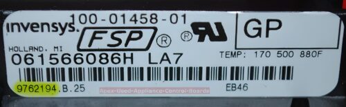 Part # 9762194 | Whirlpool Gas Oven Control Board (overlay fair - Black)