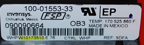 Part # WPW10476691 | W10173510 | Whirlpool Oven Control Board (overlay good - White)