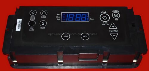 Part # W10876180 | W10173538 | Whirlpool Oven Control Board (overlay excellent - Black)