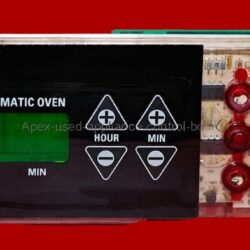 Part # WB27X5552 | 164D2851P014 | GE Oven Control Board (overlay fair - Black)