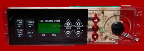 Part # WB27X5552 | 164D2851P014 | GE Oven Control Board (overlay fair - Black)