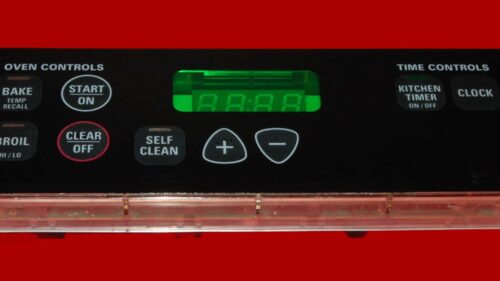 GE Oven Control Board 183D8193P003 | WB27K10098 | OEM Used Tested (overlay fair - Black)