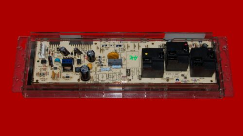 GE Oven Control Board 183D8193P003 | WB27K10098 | OEM Used Tested (overlay fair - Black)