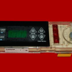 GE Oven Control Board - 164D3147G009 (overlay fair - Black)