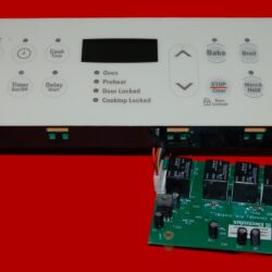 Kenmore Oven Control Board 316418307 316557245 316418101 | OEM Used Tested (overlay fair - Bisque)316557245 316418101 | OEM Used Tested (overlay fair - Bisque)