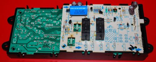 Part # 8507P073-60, WP5701M679-60 Maytag Oven Electronic Control Board (used, overlay good - Bisque)