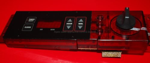 Part # WB27X5526 | 164D2851P008 - GE Oven Control Board (used, overlay very good - Black)