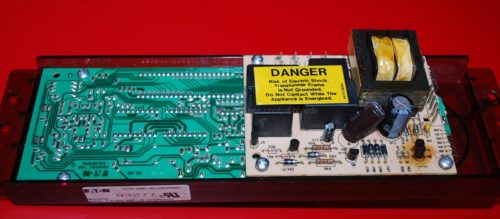 Part # WB27X5526 | 164D2851P008 - GE Oven Control Board (used, overlay very good - Black)