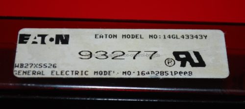 Part # WB27X5526 | 164D2851P008 - GE Oven Control Board (used, overlay very good - Black)