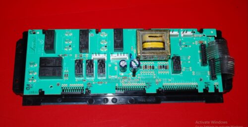 Part # 8507P069-60, WP74008658 Maytag Oven Electronic Control Board (used, overlay fair - Black)