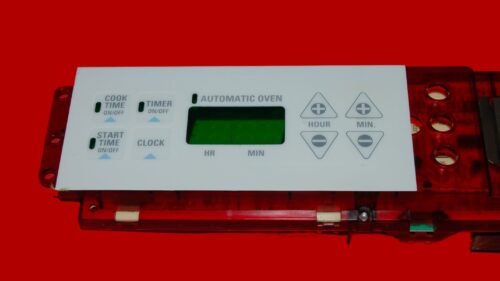 GE Gas Oven Control Board WB11K0065 | 183D5586P004 | OEM Used Tested (overlay fair - White)