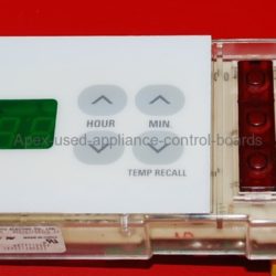 Part # WB24T10004, 164D3146P003 - $69 GE Oven Electronic Control Board (used, overlay good - White)