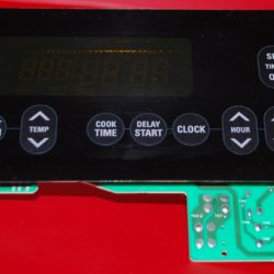 Part # 8524213 - Kenmore Oven Control Board (used, overlay fair - Black)