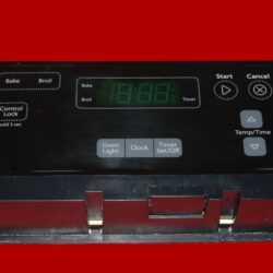 Part # W11122555 | W10348615 | Whirlpool Control Board (overlay fair - Black)