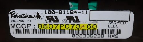 Part # WP12001628 | 8507P073-60 | Whirlpool Oven Control Board (overlay good - Bisque)