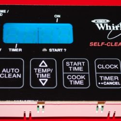 Part # 8053157, 6610156 - Whirlpool Oven Electronic Control Board (used, overlay excellent)
