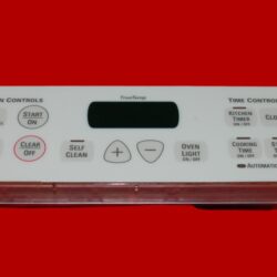 GE Oven Control Board - WB27T10467 | 191D3776P002 (overlay fair - Bisque)
