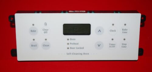 Part # 316207507 Frigidaire Oven Electronic Control Board (used, overlay fair - White)