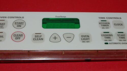 Part # WB27T10467 | 191D3776P002 GE Oven Control Board (overlay fair - Bisque)