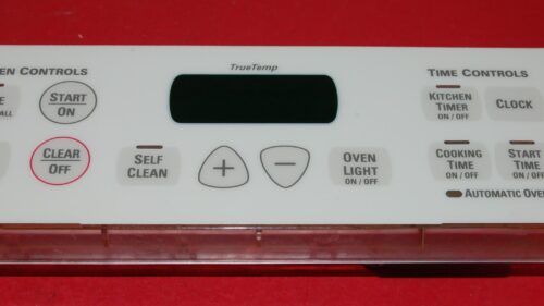 GE Oven Control Board - WB27T10467 | 191D3776P002 (overlay fair - Bisque)