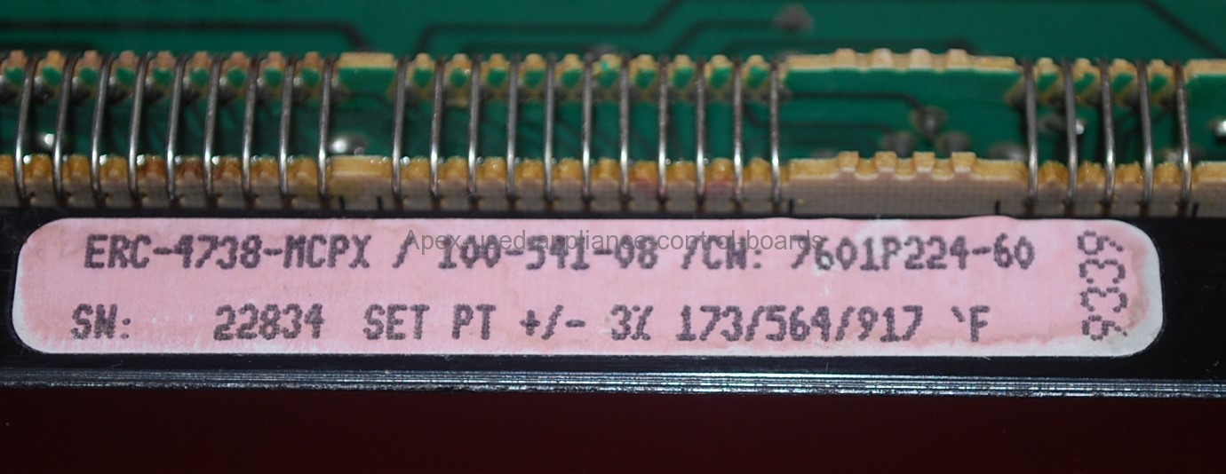 Part 7601P22460 79 Maytag Oven Control Board (used, overlay good