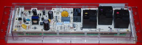 Part # WB27T10604, 191D3776P006 - GE Oven Electronic Control Board (used, overlay good)