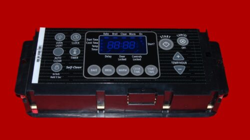 Part # W10114377 | W10831410 | Whirlpool Oven Control Board (overlay good - Black)