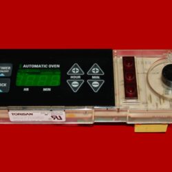 GE Oven Control Board 164D3147G002 | WB27X10311 | OEM Used Tested (overlay fair - Black)