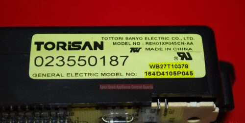 Part # WB27T10378, 164D4105P045 GE Oven Electronic Control Board (used)