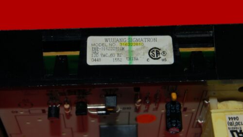 Kenmore Oven Control Board - 316222811 (overlay fair - Black)