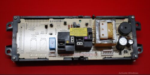 Part # WB27T10174, 164D3260P014 GE Oven Electronic Control Board (used, overlay fair - Almond)