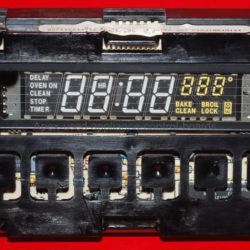 Part # 191D1001P013 | WB27K5195 | WB27K5170 - GE Oven Control Board and Clock (used)