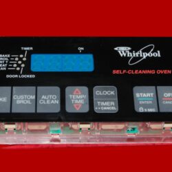 Part # 8053994 | 3196247 | Whirlpool Gas Oven Control Board (overlay fair - Black)