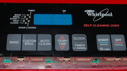 Part # 8053994 | 3196247 | Whirlpool Gas Oven Control Board (overlay fair - Black)