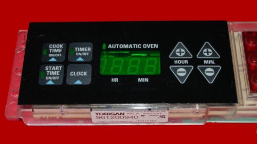 Part # 164D3147G002 | GE Oven Control Board (overlay fair - Black)