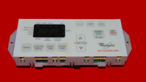 Whirlpool Oven Control Board 6610452 | 9760299 OEM Used Tested (overlay fair - Yellow)