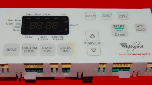 Whirlpool Oven Control Board 6610452 | 9760299 OEM Used Tested (overlay fair - Yellow)